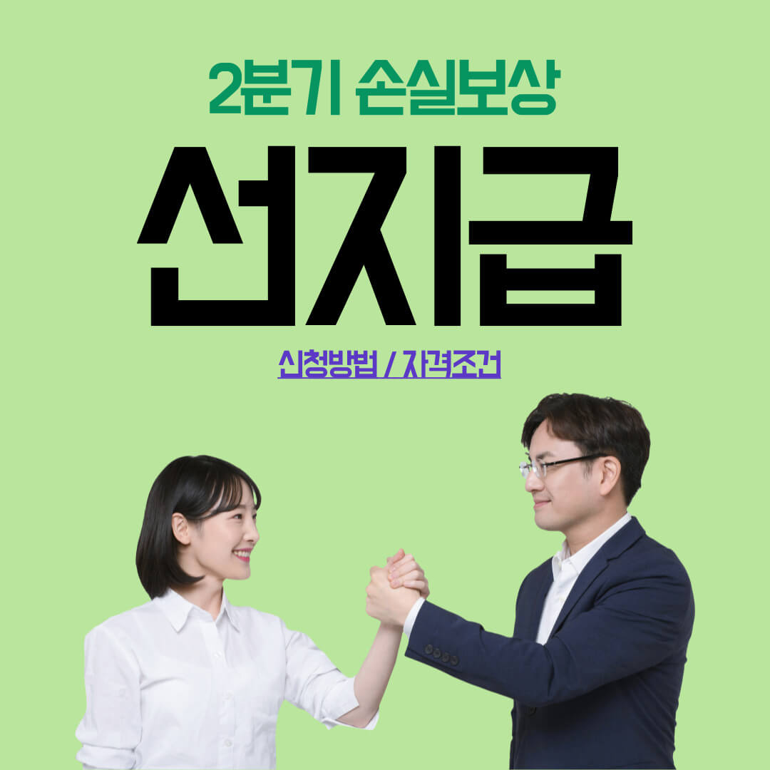 2분기 손실보상 선지급