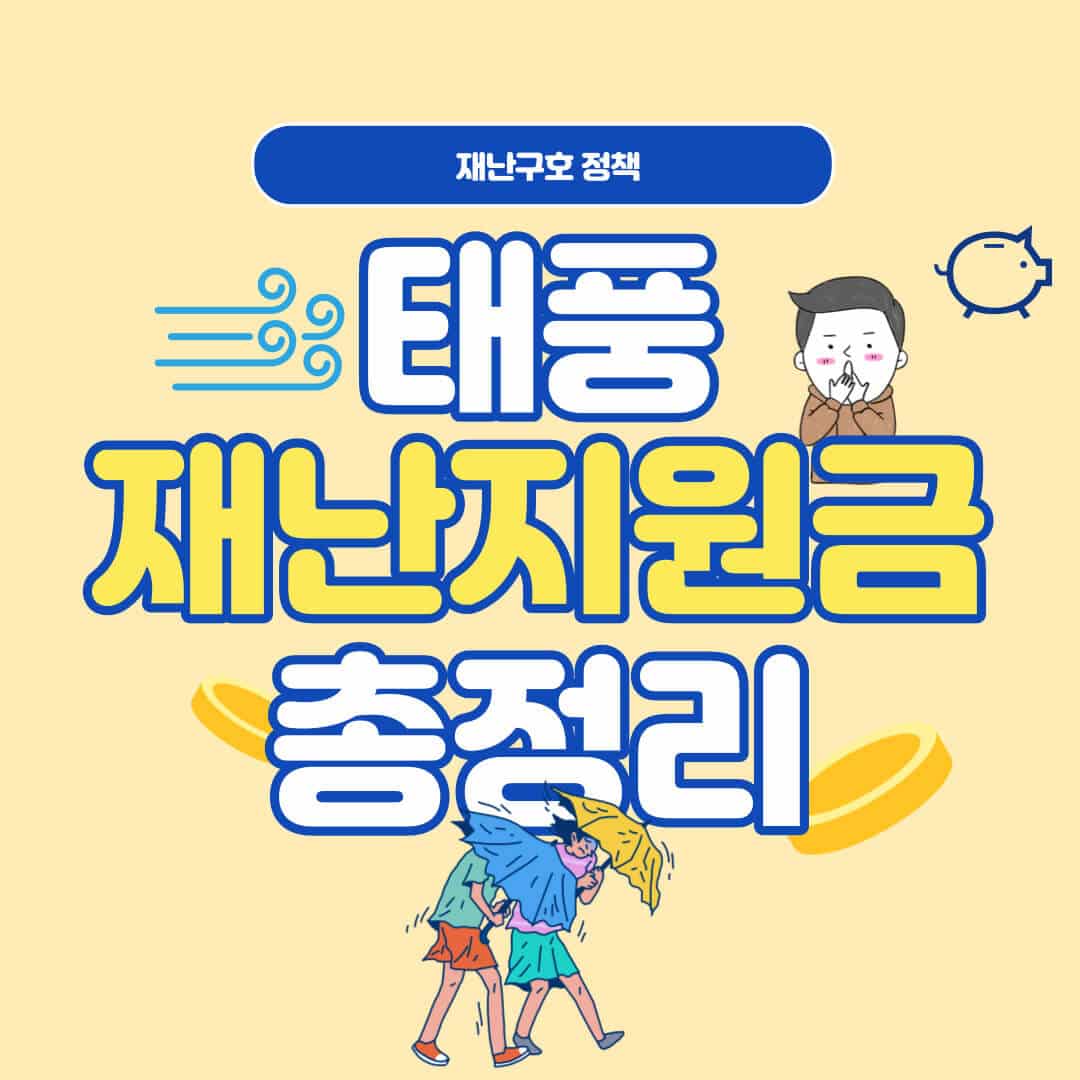 태풍 재난지원금