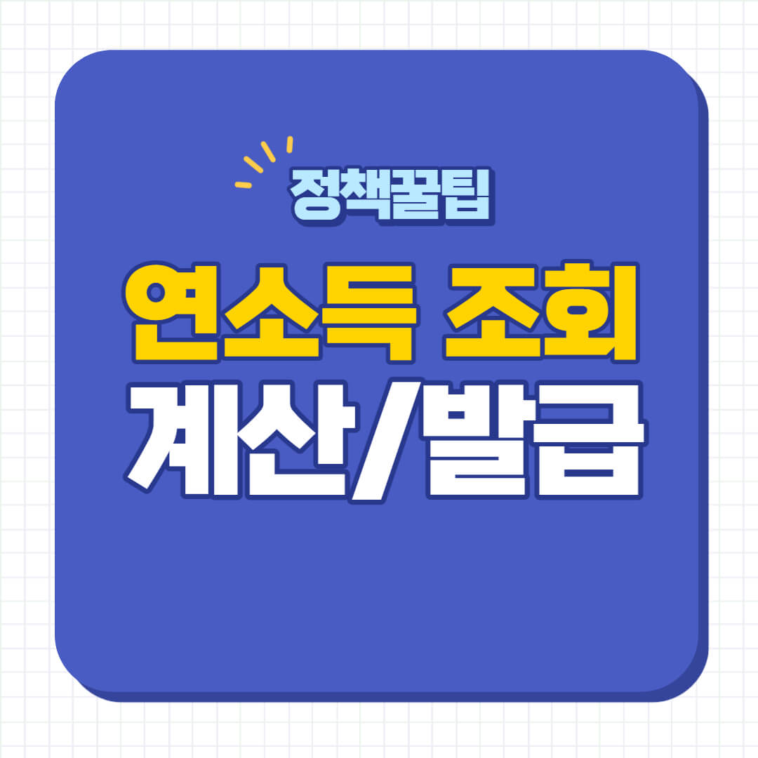 연소득 조회