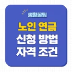 기초노령연금 수급자격