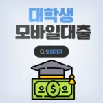 대학생 모바일 대출
